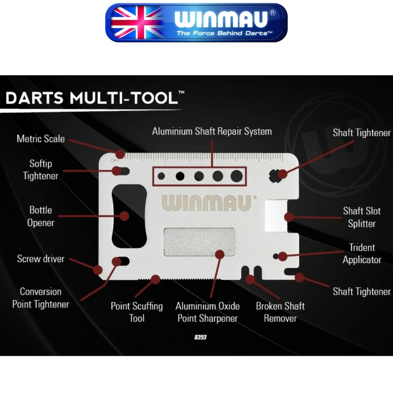 Winmau – 12 in 1 Dart Multi Tool