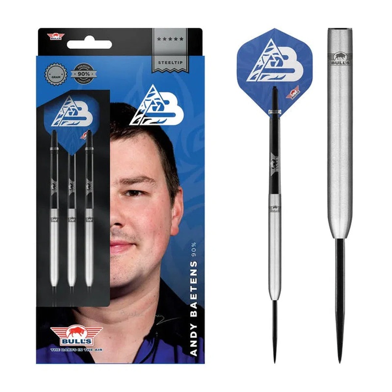 Bull’s NL Andy Baetens 90% Tungsten Steel Tip Darts 22 GRAM