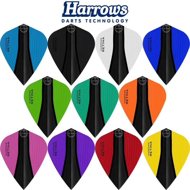 Harrows – Retina-X – Kite Dart Flights Aqua Blue