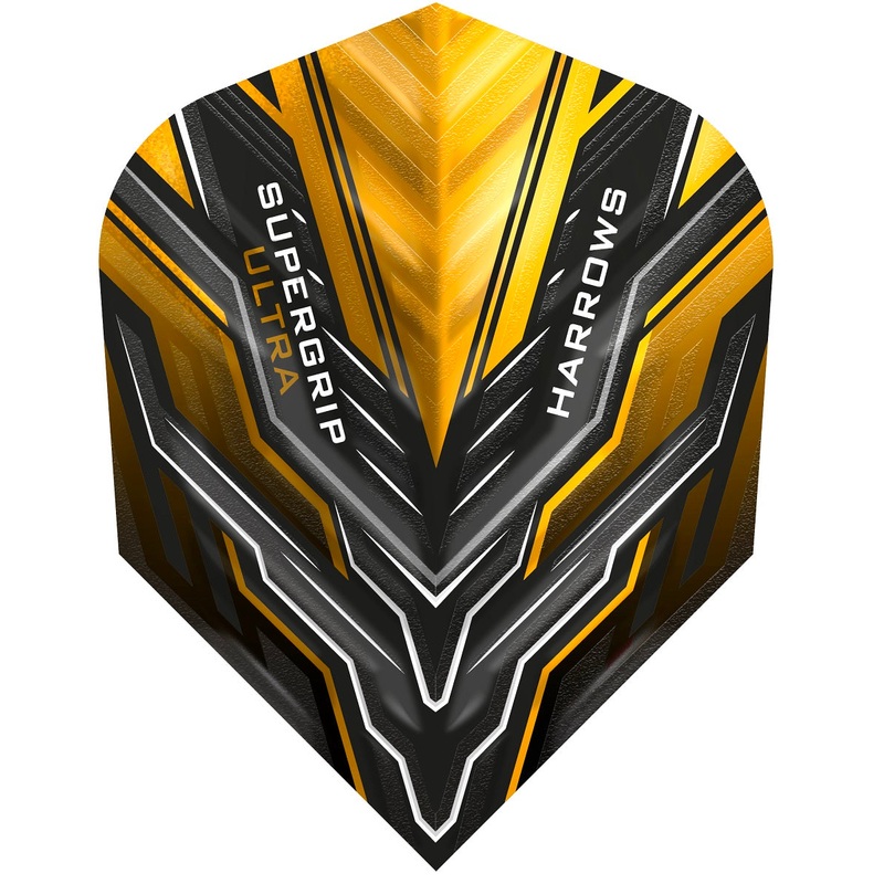 Harrows Supergrip Ultra Gold Standard Dart Flights Gold