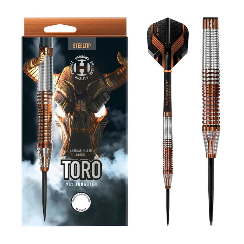 Harrows Toro 90% Tungsten Steel Tip Darts 21 GRAM