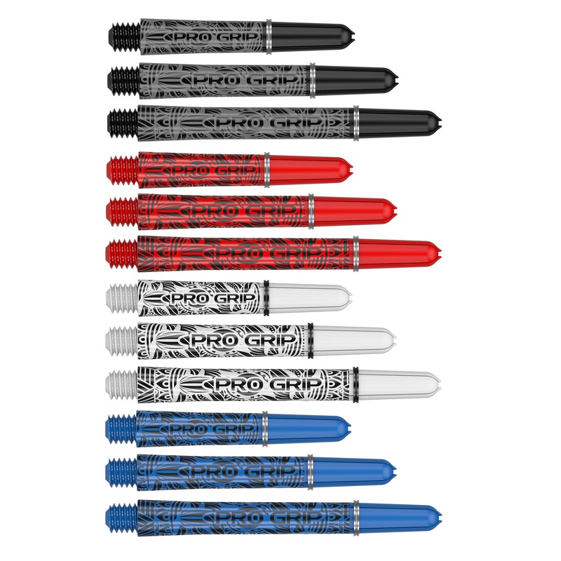 INK Pro Grip Dart Stems / Shafts by Target Black Short