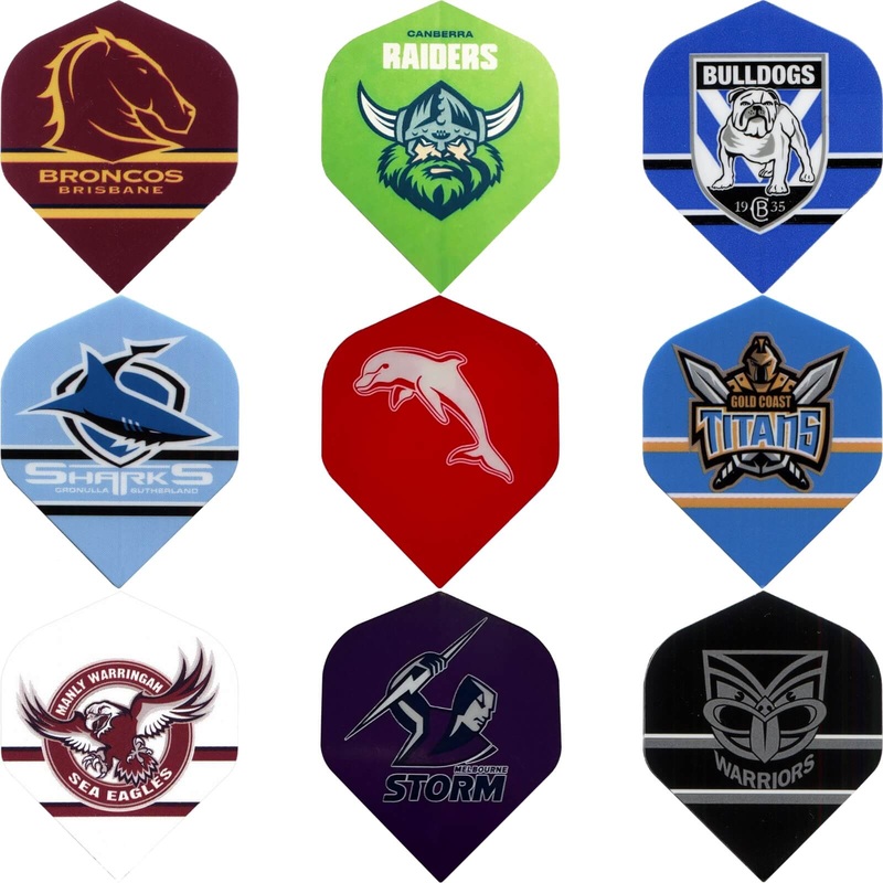 NRL – Official Teams – Big Wing Dart Flights Broncos