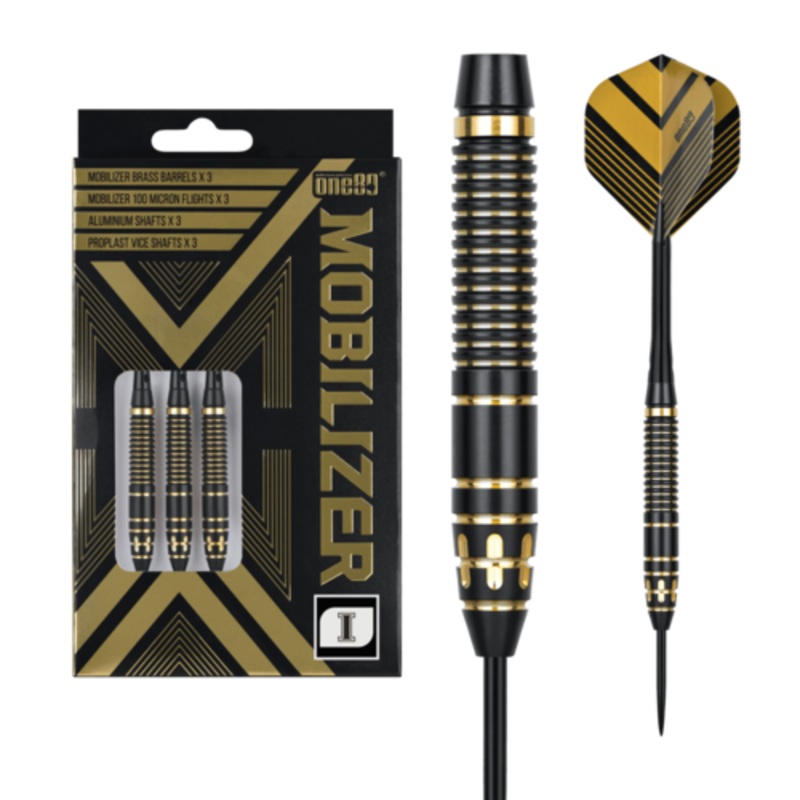 One80 Mobilizer 01 20 gram Brass Steel Tip Dart Set