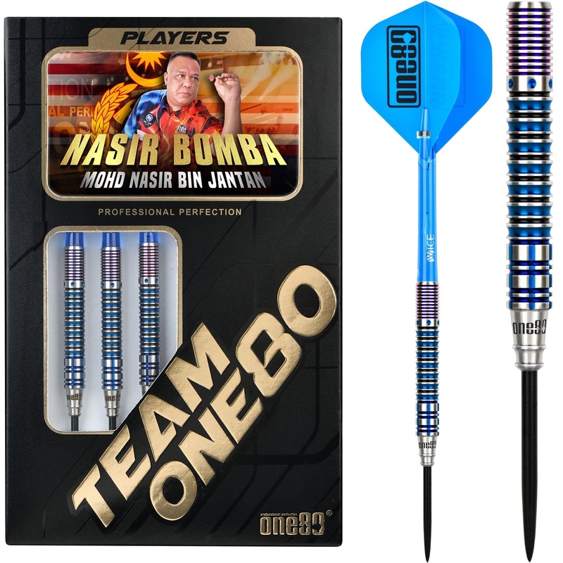 *One80 Nasir Bomba Darts – Steel Tip – Signature – 23g 23g