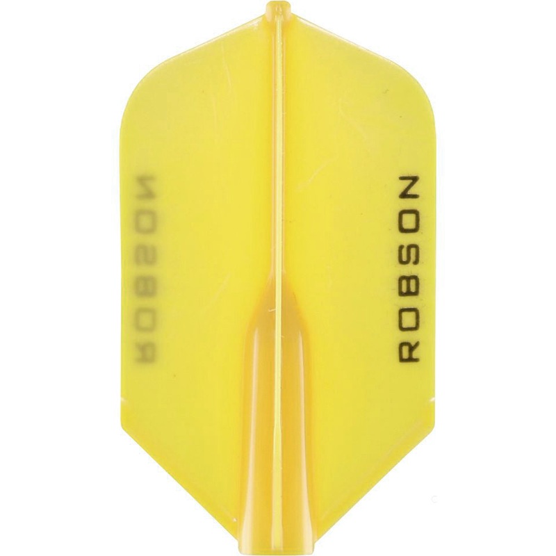 Robson Plus Dart Flights – Slim Yellow