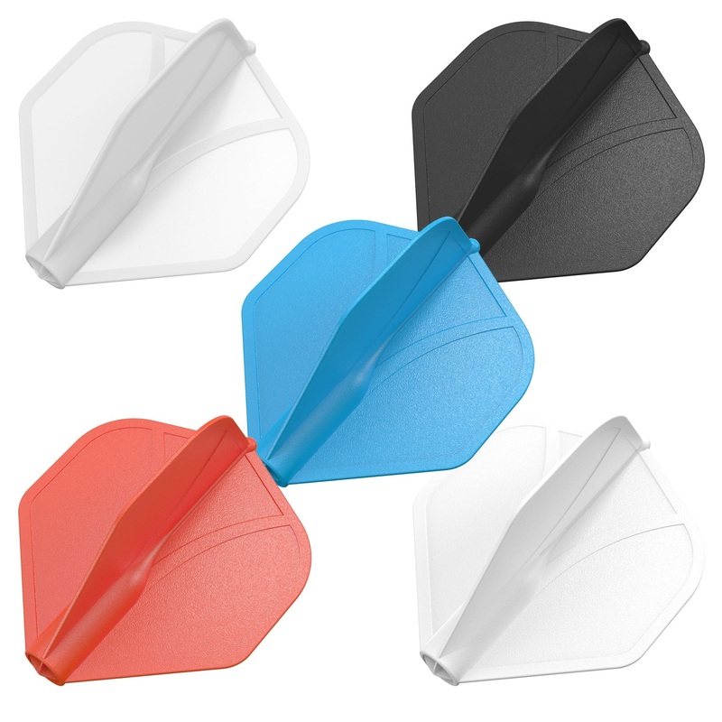 Shot Airfoil Dart Flights – Moulded Flight – Standard Blue