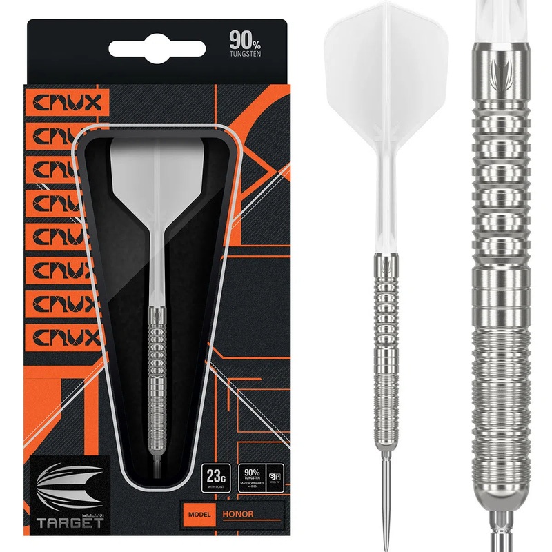 Target Japan Crux JPN Honor 90% Tungsten Steel Tip Darts 23 GRAM