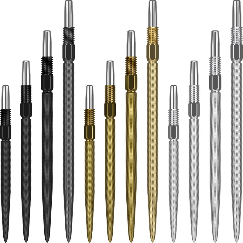 Target – Swiss Nano Dart Points – 26mm 30mm 35mm 40mm Black 26mm