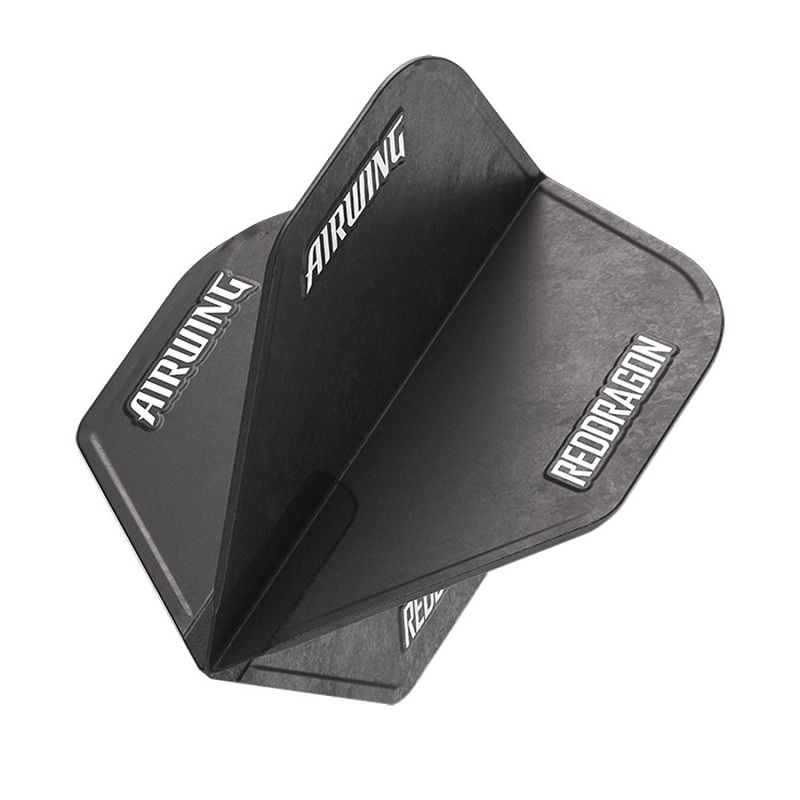 Airwing Moulded Dart Flights Black No2 Standard