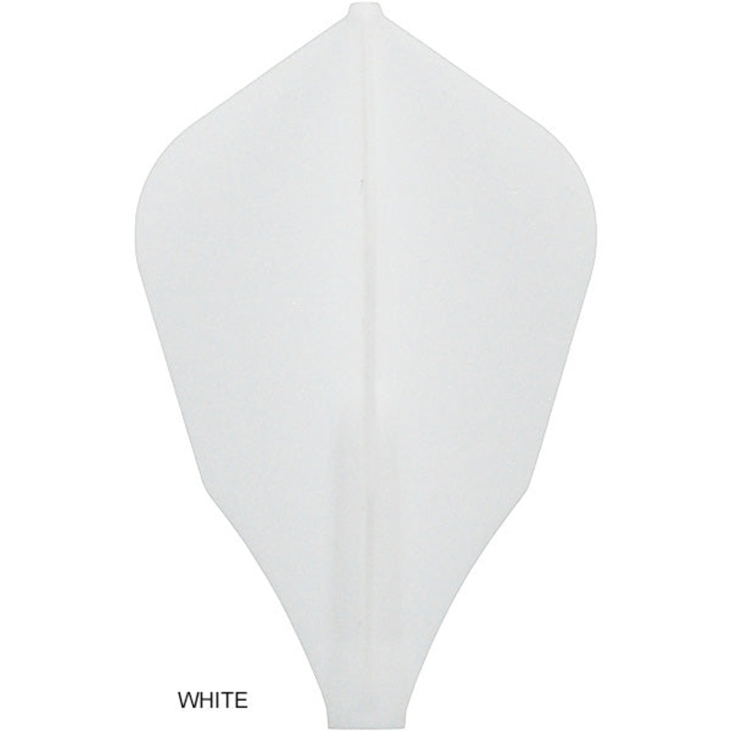 Fit Flight Dart Flights – W Shape White