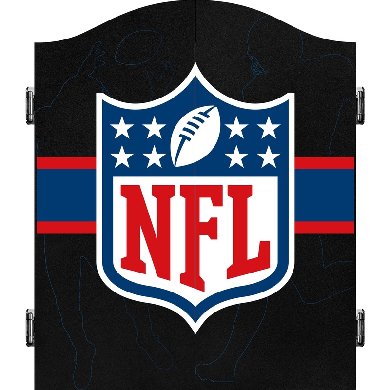 NFL – Dartboard Cabinet – Official Licensed – NFL Logo 2