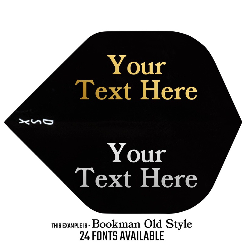 *Personalised Flights – Extra Strong – Hot Foil – 5 Sets – Std – Black Default Title