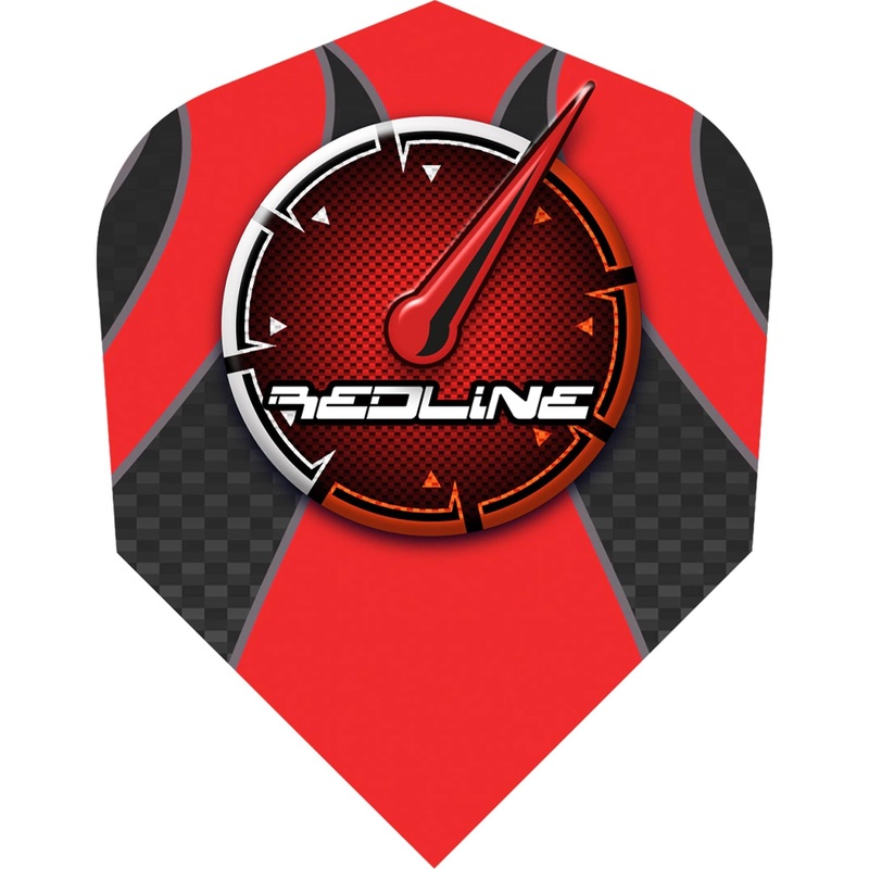 *Shot Redline Dart Flights – 100 Micron – Standard No6 – M4CH1