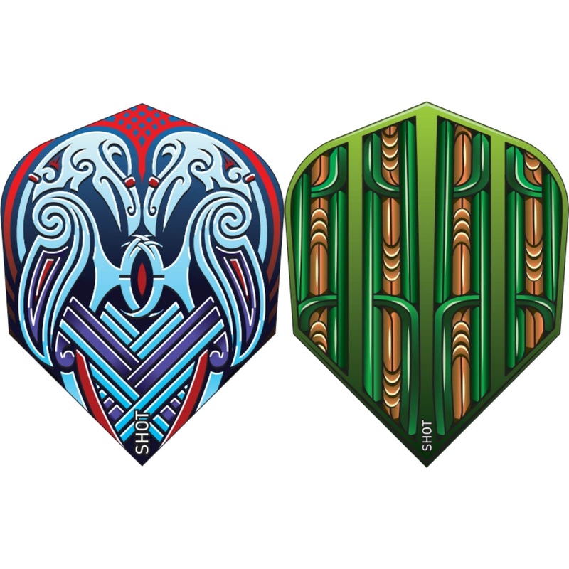 Shot – Standard Dart Flights Viking Raven