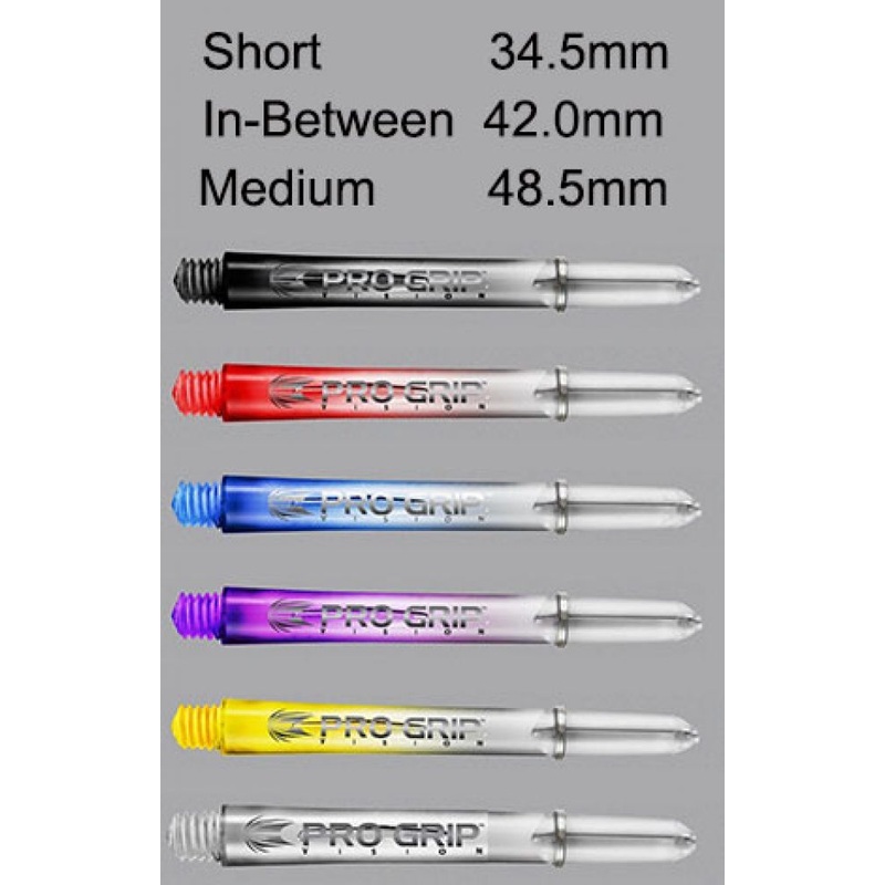 Target Pro Vision Shafts Clear Short – 34.5mm