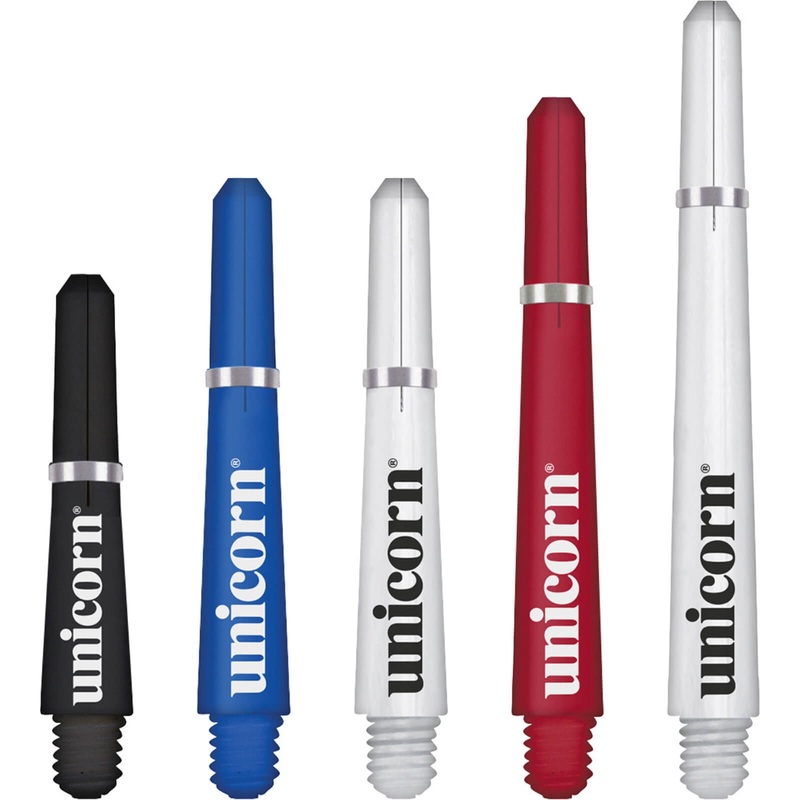Unicorn – Gripper 4 Polycarbonate Dart Shafts Ultra Short (29.0mm) Black