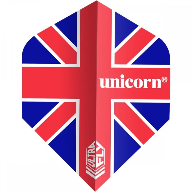 Unicorn Ultrafly Dart Flights – 100 – Plus Std – Union Jack