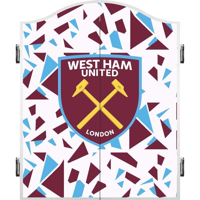 West Ham United FC – Official Licensed – Dartboard Cabinet – C4 – Abstract