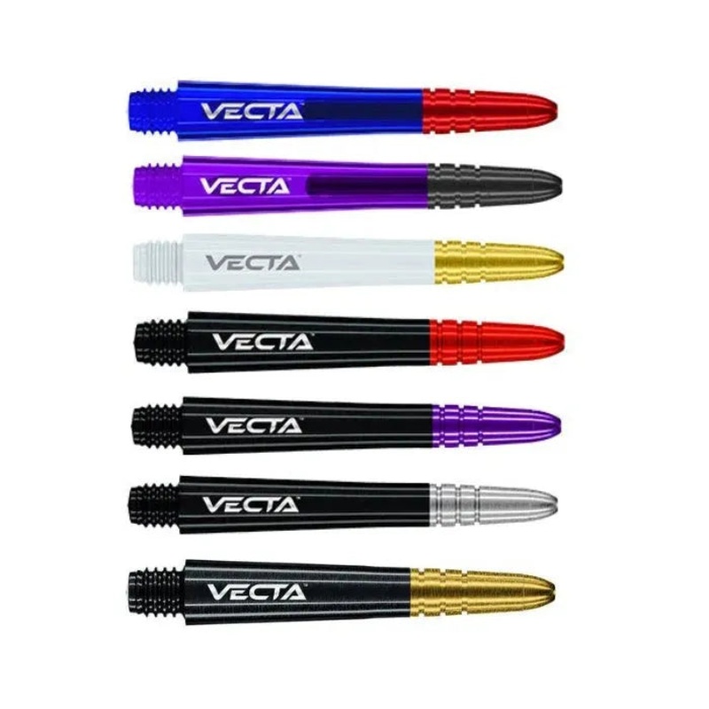 Winmau Vecta Mixed Shafts White Gold Short