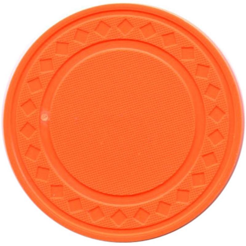 50 Orange Roulette Chips