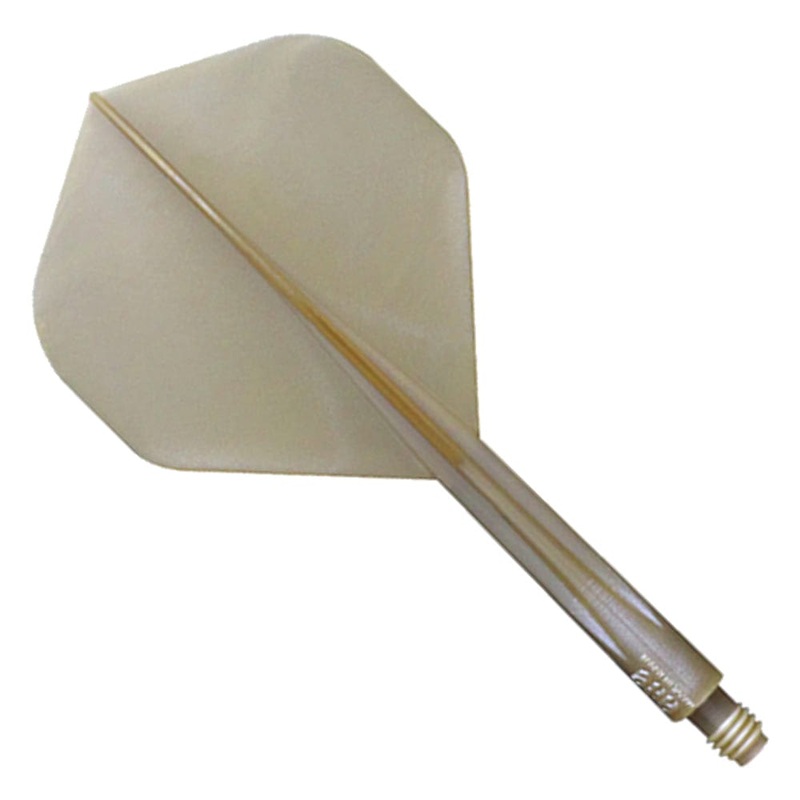 *Condor AXE Metallic Dart Flights – Standard – Champagne Gold Short