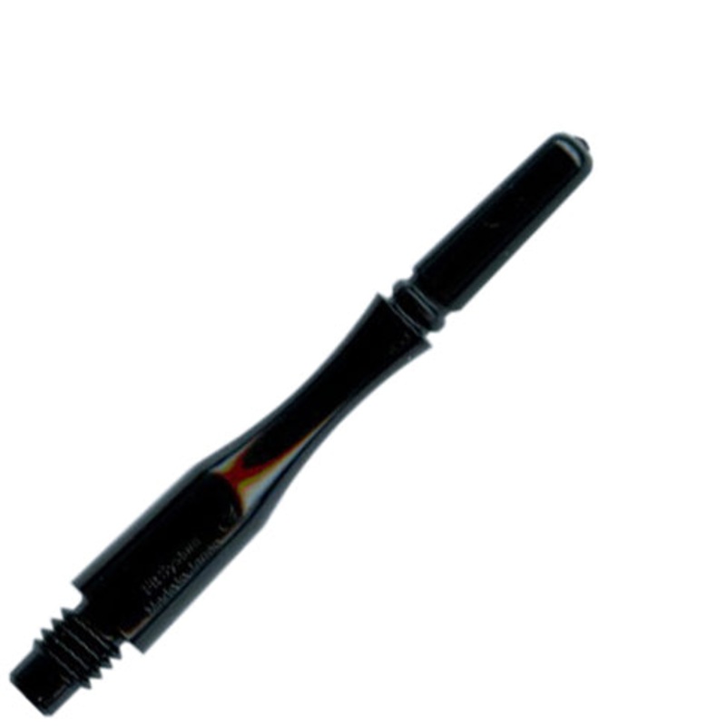 Fit Flight Gear Hybrid Spinning Dart Shafts – Short #3 (24.0mm) Black