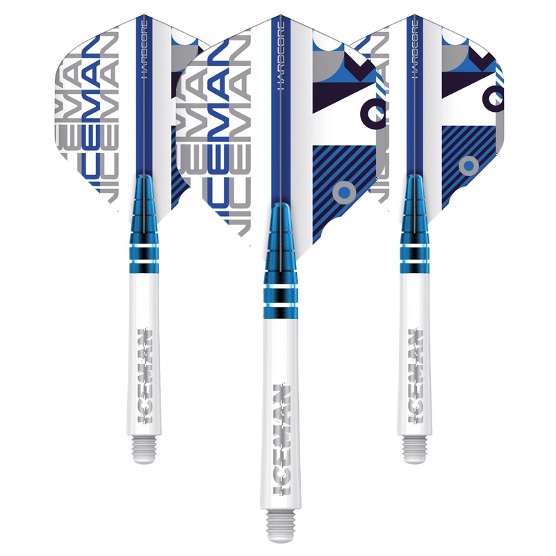Gerwyn Price Nitro Ionic & Hardcore Combo – White by Red Dragon – 2 Sets