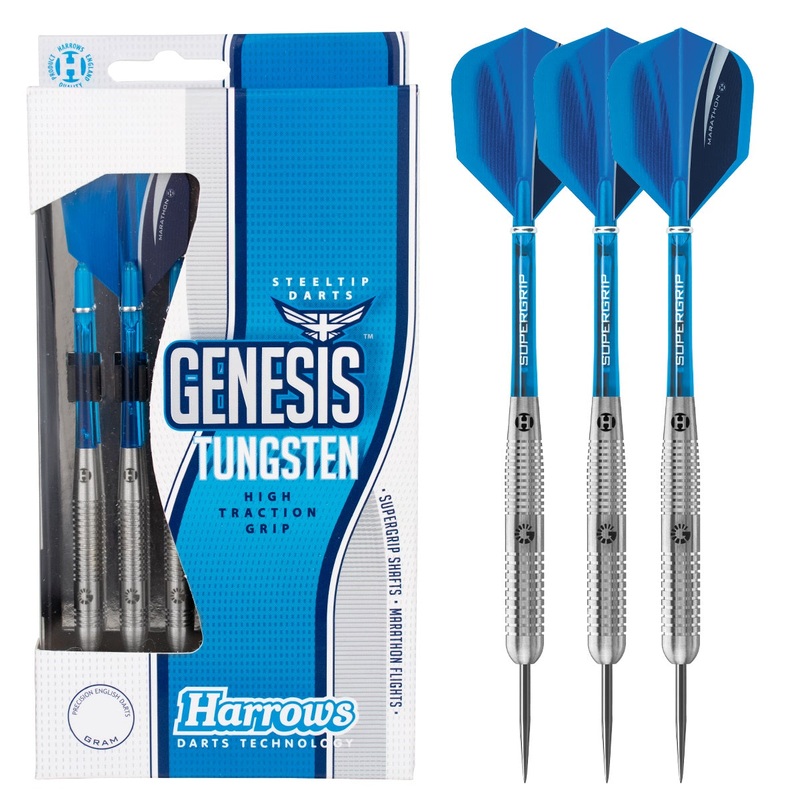 Harrows Genesis Tungsten Steel Tip Darts – Style 1 21 Gram