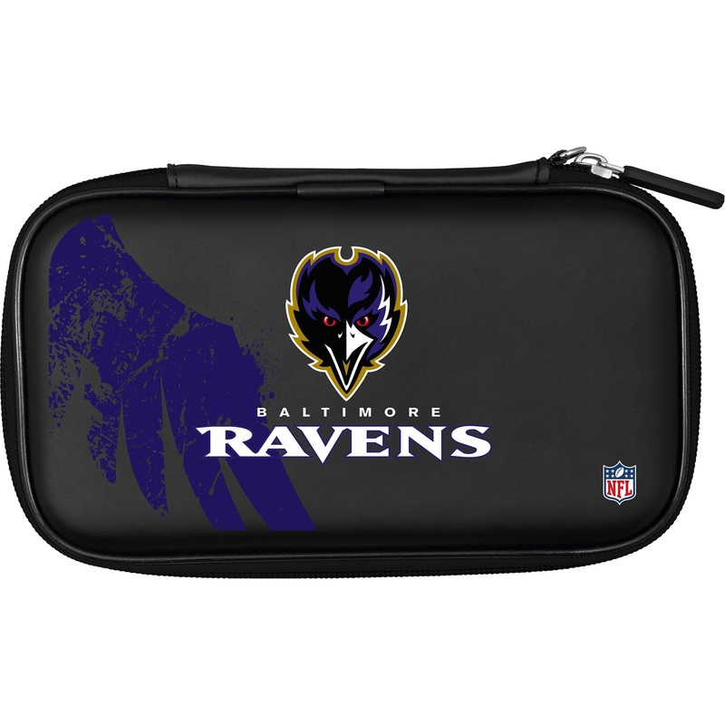 NFL – Dart Case – Official Licensed – Holds 2 Sets – Baltimore Ravens