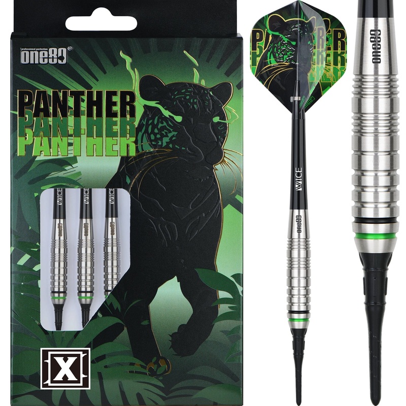 One80 Panther-X Darts – Soft Tip – 18g