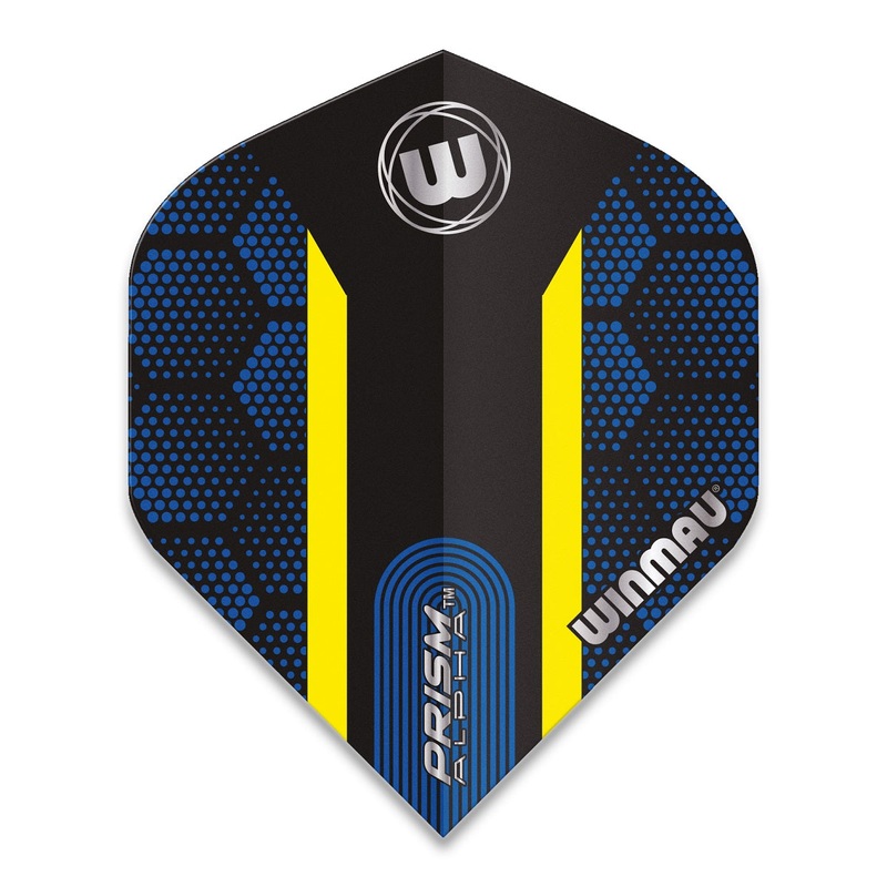 Prism Alpha Standard Yellow Dart Flights by Winmau