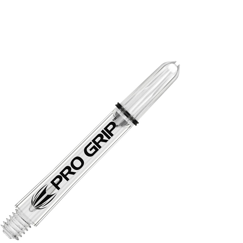 Target Pro Grip Nylon Dart Shafts – Short Clear (3 Sets)