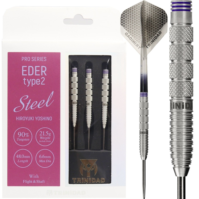 Trinidad Pro Darts – Steel Tip – 90% Tungsten – Eder 2 – 21.5g