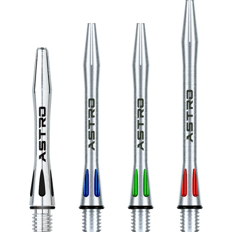 Winmau – Astro – Aluminium Dart Shafts Short (35mm) Black