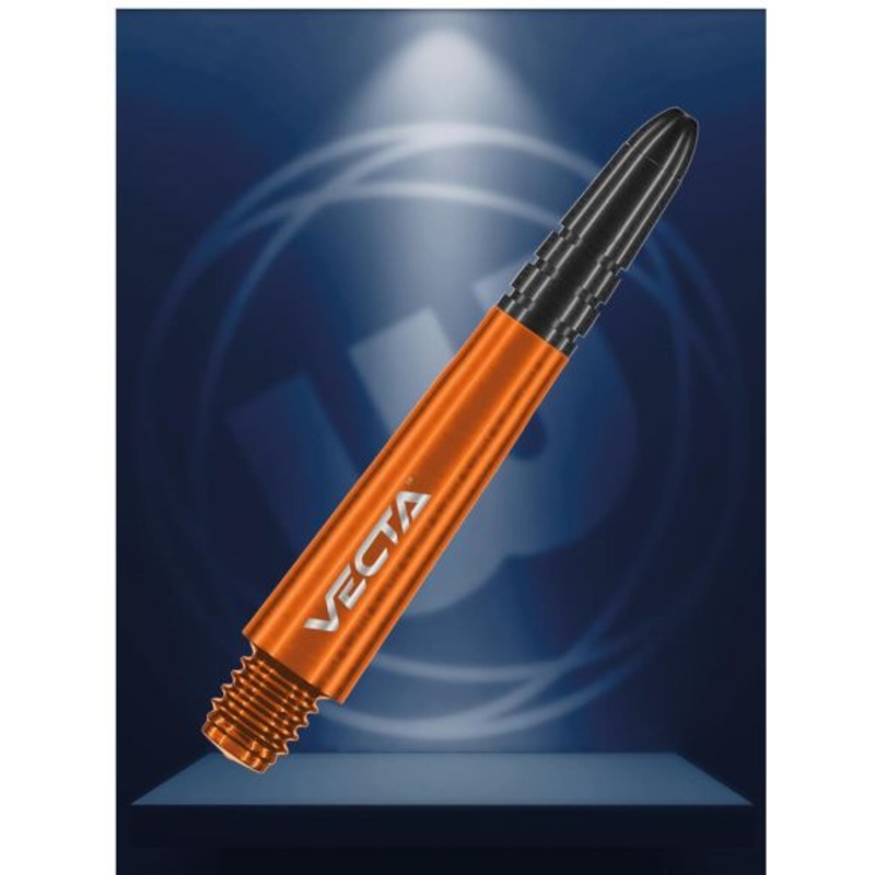 Winmau Vecta Orange Short Polycarbonate Short (34mm in length excluding thread) Orange