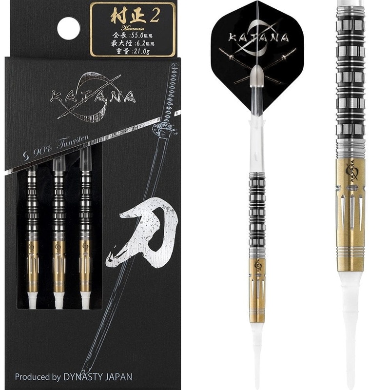 Dynasty Katana – Soft Tip Darts – Meitou – Muramasa 2 23g