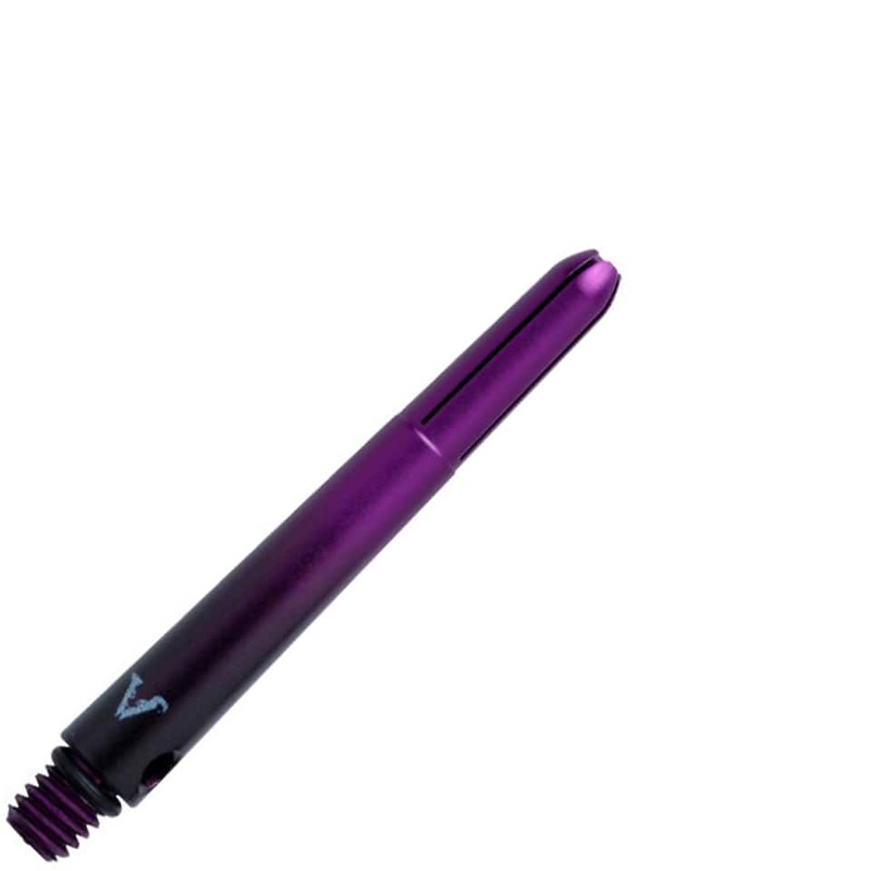 GLD Viperlock Aluminum Shade Dart Shafts – Inbetween Purple & Black