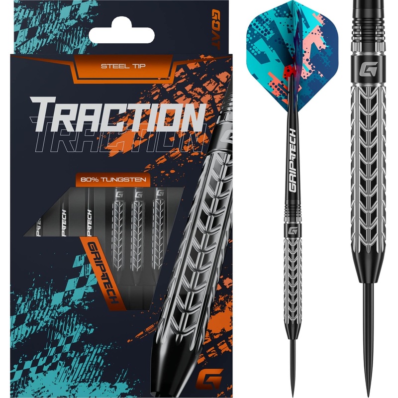 Goat Traction Darts – Steel Tip – 80% Tungsten 22g