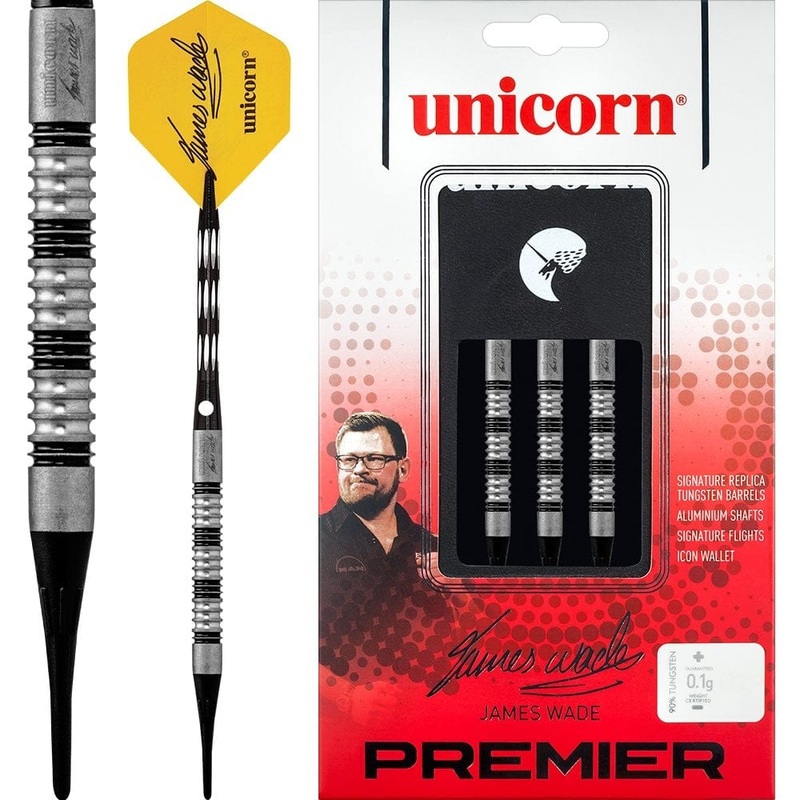 *James Wade Darts – Unicorn Soft Tip – Maestro Premier 20g