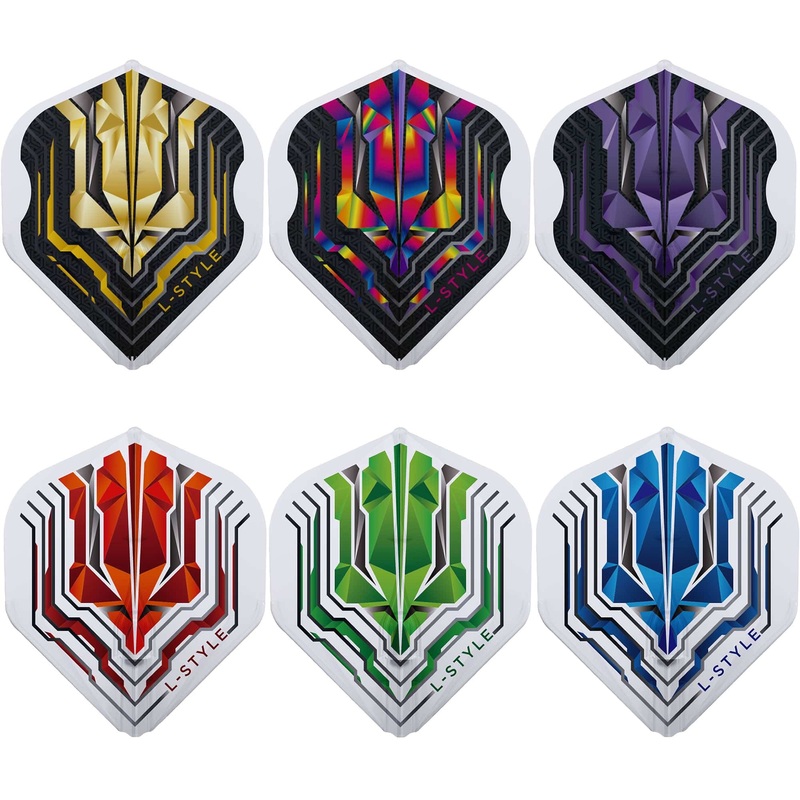 *L-Style – EZ L-Flights – Integrated Champagne Ring – L1EZ Standard – Origin Series – Clear Blue