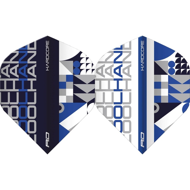 Red Dragon – Hardcore Luke Humphries Stack – Big Wing Dart Flights Black