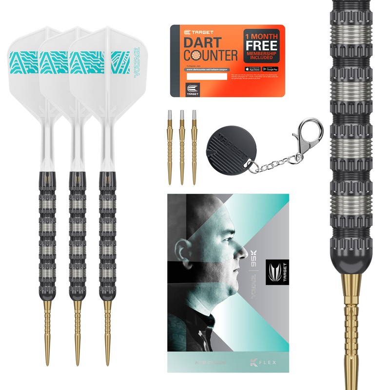 Rob Cross 95K 95% Tungsten SP Steel Tip Darts by Target 21 Gram