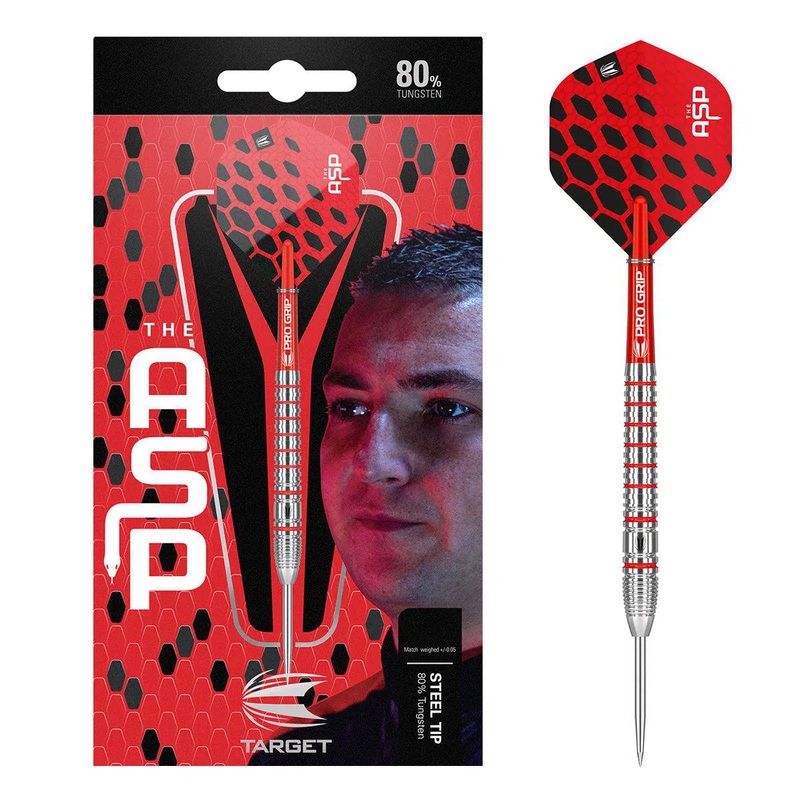 Target Darts Nathan Aspinall 80% Tungsten Steel Tip Darts 22 GRAM