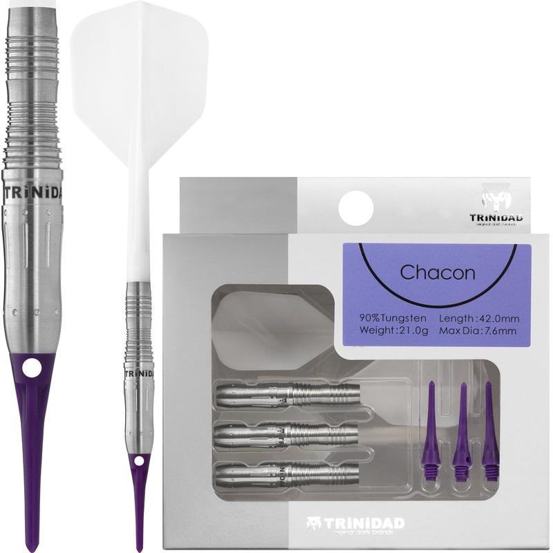 Trinidad Pro – Soft Tip Tungsten Darts – Chacon 23g