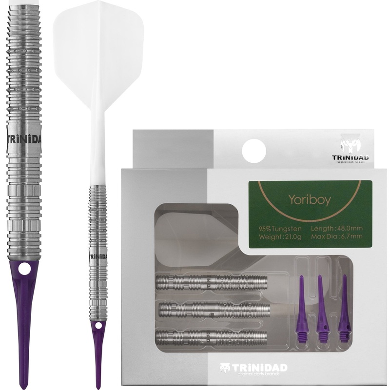 Trinidad Pro – Soft Tip Tungsten Darts – Yoriboy 23g