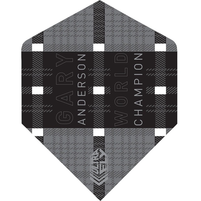 Unicorn Ultrafly Dart Flights – 100 – Plus Std – Gary Anderson – Black