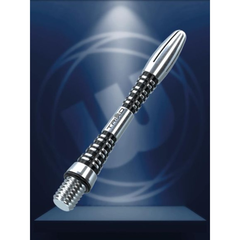 Winmau Triad Aluminium Black Short Aluminium Short (35mm in length excluding thread) Black