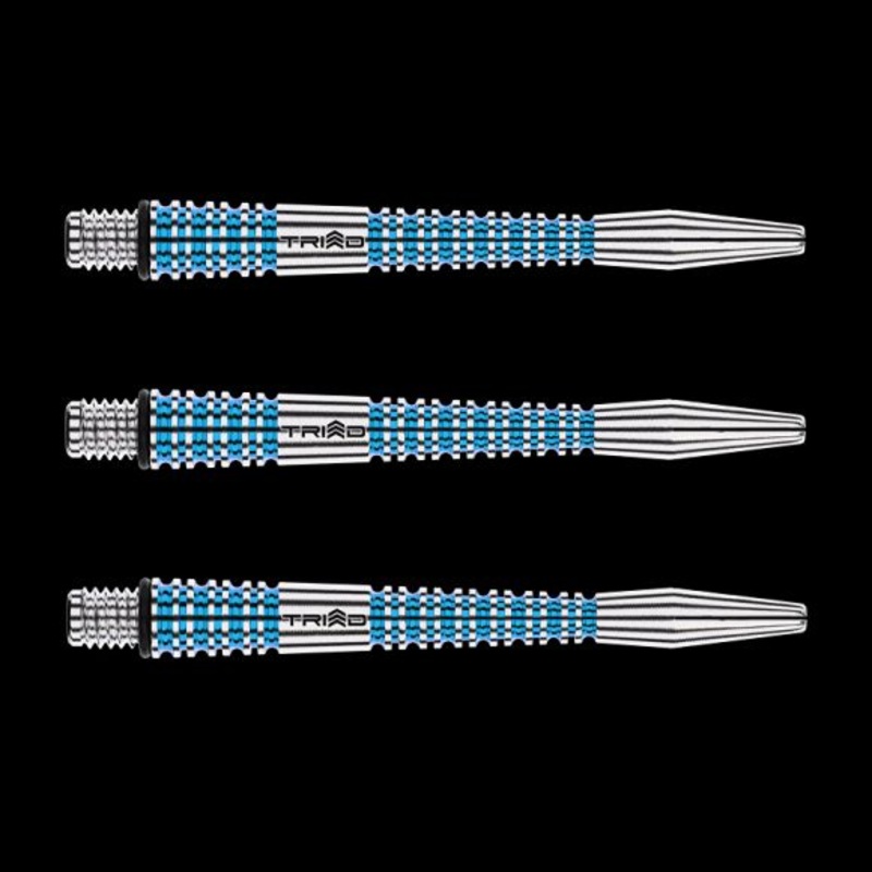 Winmau Triad RX Aluminium Blue Medium Shafts Aluminium Medium (47mm in length excluding thread) Blue
