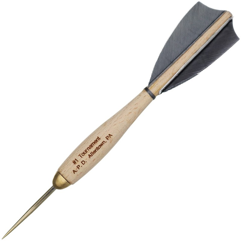 American Pro Dart Woody Steel Tip Darts – 13.5gm Gray (4 Sets)